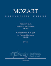 Concerto in A major for Piano and Orchestra No.12 KV 414, MP